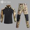 Nuevo Conjunto de Uniforme de Entrenamiento Hanye Outdoor Traje de Rana, Uniforme de Combate Transpirable de Manga Larga Traje de Rana, Uniforme Táctico de Camuflaje Traje de Rana