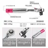 Mini Llave de Carraca Mango para Puntas Punta de Destornillador Punta de Dado Pequeño Destornillador de Punta de Dado Herramienta Destornillador