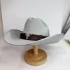 Chapéu de Cowboy Jazz Western Transfronteiriço da Amazon para Homens e Mulheres, Estilo Étnico Europeu e Americano, Chapéu de Praia Respirável para Exterior