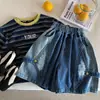 Shorts de Verão para Meninos Muye Roupas Infantis Estilo Coreano Jeans Rasgado Huzhou Zhili Moda Infantil Shorts para Bebês