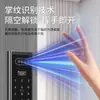 Cerradura de huella dactilar facial 3D Cerradura de puerta inteligente tallada en CNC Cerradura de puerta universal para el hogar Cerradura de puerta con contraseña huella de palma huella dactilar facial