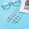 Cadena para gafas de perlas de punto de fábrica cadena para mascarilla moda japonesa y coreana cadena de perlas cadena para gafas cadena para mascarilla