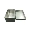 Caja Rectangular de Hojalata Embalaje Tapa Abatible Caja de Hojalata de Dos Piezas Lata para Dulces Chocolate Lata de Almacenamiento de Regalos