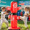 Fornecimento Especial Transfronteiriço Pilar de Boxe Inflável de PVC Saco de Pancadas Tombo Giratório Externo Interno Pilar de Golpes para Fitness Infantil
