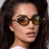 Gafas de Sol para Mujer con Marco de Diamante Estampado de Leopardo Moda Ins Estilo Callejero Gafas de Metal Modernas Geniales Lujo Ligero Sensación de Alta Gama Gafas de Sol