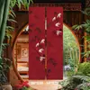 Banner de Pano Pendurado de Bambu em Estilo Chinês Quarto de Casamento Vestido de Noiva Fundo para Fotografia Decoração Sala de Estar Interno e Externo Arranjo Colorido