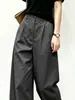Pantalones de Pierna Ancha Versátiles Estilo Old Money Retro para Viajar al Trabajo Nuevo Otoño Temprano 2026 Nicho de Alta Inteligencia Talla Grande Adelgazantes Rectos