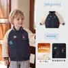 [Nuevos 2 artículos 15% de descuento] chaqueta para niño jellybaby invierno bebé de 5 años chaqueta acolchada de algodón chaqueta de béisbol cálida para niños