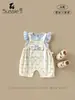 Conjunto Infantil 2026 Novidades de Verão Bebê Criança Pequena Blusa com Mangas Leves Macacão para Menina Conjunto de Duas Peças
