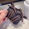 Un Par ~ Pinza Lateral para el Cabello con Lazo Estampado de Leopardo Pinza Lateral de Gama Alta para Reducir la Edad Pinza para el Flequillo Pasador Elegante para Mujer