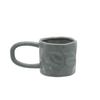 Taza de Cerámica Creativa Simple Hogar Oficina Taza de Cerámica de Gran Capacidad Taza de Café de Cerámica con Asa Grande de Comercio Exterior de Amazon