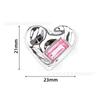 Accesorios de Joyería con Pedrería en Forma de Corazón Estrella, Esenciales para Decorar Zapatos Crocs, Materiales para Pasadores de Pelo, Accesorios, Joyería Brillante con Pedrería Estilo Coreano