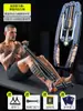 Dispositivo de Força de Braço Hidráulico para Homens, Bastão de Força de Braço Ajustável, Treino em Casa Músculo do Peito Exercício de Braço Equipamento de Fitness Dispositivo de Força de Pegada