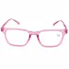 Gafas de lectura de marco ovalado rosa estilo coreano para mujer, Gafas de lectura sencillas, a la moda y trendy, Estilo masculino negro 207 035