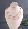 Colar estilo Hanfu com franjas de pérolas, novo cheongsam estilo chinês, roupas estilo chinês antigo, elementos tradicionais chineses e acessórios
