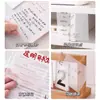 Notas Adhesivas Transparentes de Alto Valor Estético, Escribibles y Adhesivas, Etiquetas Adhesivas Fuertes para Notas de Oficina, Notas Adhesivas Reutilizables