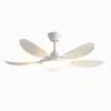 Bestseller transfronterizo: luz de ventilador simple y moderna, luz silenciosa para sala de estar, luz para dormitorio y comedor, luz de ventilador de techo que protege los ojos, iluminación de Zhongshan