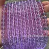 K9 Gelo Transparente Ametista Lavanda Vidro Contas Soltas Vidro Roxo Claro Altamente Transparente Contas Soltas Contas Artesanais Joias DIY