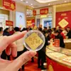 Pegatinas de Lámina de Oro Puro 999 para Teléfonos Móviles, Pegatinas de Riqueza y Prosperidad, Regalos Culturales y Creativos Promocionales de Bajo Costo, Pequeños Regalos Prácticos