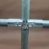 Clip de fijación de tubería de 4 minutos conector en T para tubería redonda de 20 mm sujetador apretado conector para accesorio de tendedero