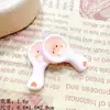 Conjunto de Louça Rosa Caseiro Acessórios de Resina Faca e Garfo Acessórios de Brinquedo de Comida Acessórios para Capa de Celular DIY Joias de Cola Creme