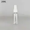 Frasco Pequeno Transparente com Borrifador, Frasco Pequeno com Borrifador, Frasco Dispensador de Álcool, Frasco Pequeno com Borrifador para Casa, Frasco Pequeno de Plástico Transparente, Frasco Transparente Dispensador de Líquido