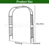 Amazon Estante para Flores Estante Trepador Estante Trepador para Rosaleda Ensanchado y Elevado Estante para Flores de Boda al Aire Libre Arco de Hierro