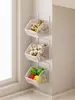 Cesta de Almacenamiento para Cebolla, Jengibre y Ajo, Estante de Almacenamiento de Cocina Montado en la Pared sin Taladro, Cesta Colgante para Condimentos y Verduras, Solución de Almacenamiento Multifuncional