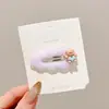 Presilha de Cabelo Dopamina para Mulheres, Novo Estilo de Primavera, Presilha de Franja Lateral de Alto Padrão, Grampo de Cabelo Fofo para Meninas, Presilha de Acessório de Cabelo
