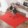 Alfombra para Silla de Computadora Cojín Rectangular Estudio Antideslizante Silla Giratoria Resistente a la Suciedad Polea para Silla Hogar Escritorio Alfombra Resistente al Desgaste