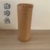 Material Tejido a Mano Hueco de Mimbre Sintético, Malla Tejida de Mimbre, Tejido de Mimbre para Puertas de Gabinete, Tejido de Mimbre para Techos, Tejido de Mimbre para Biombos, Paredes Divisorias y Decoraciones de Pared