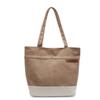 Bolsa de lona de grande capacidade Ruiying Bolsa de viagem de alto valor para sair Bolsa de pano de ombro único para livros de arte de estudante