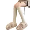 Meias grossas para panturrilha Outono e Inverno Meias quentes Modernas Emagrecedoras Versáteis Estilo College Casuais Meias JK