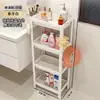 Estante de Almacenamiento para Inodoro de Baño Cocina Estante de Almacenamiento Multicapa Espacio de Baño Suelo de Inodoro Estante de Plástico Estante de Almacenamiento
