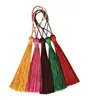 Accesorios para el Cabello con Flecos de Borla, Marcadores de Libros de Bola de Borla, Abanicos Pequeños de Ropa 100% Seda/95% Seda, y Decoraciones Colgantes