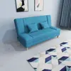 Sofá cama pequeño de apartamento sofá plegable integrado habitación de alquiler para el hogar tienda dormitorio sala de estar cama plegable de tela simple