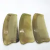 Venta al por mayor de fábrica de peines de cuerno nuevos, peines de bolsa portátiles, peines de cuerno de oveja, 10x4.5 cm, peines de tamaño mediano, peines medios de cuerno de oveja sin mango