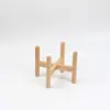 Soporte Pequeño para Flores de Madera de Caucho de Alta Calidad Mini Soporte para Maceta de Suculentas Soporte Pequeño Simple para Hogar Balcón