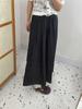 Pantalones Yamamoto Culottes para mujer, de 6 colores, plisados, de cintura alta, ajustados, de ocho puntos, informales, pequeños, holgados, de pierna ancha