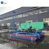 Barco de Bombeo de Arena por Succión a Chorro, Maquinaria Pequeña de Extracción de Arena para Ríos y Embalses, Barco de Succión a Chorro con Tubería para Extracción de Arena