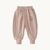 Pantalones de Primavera y Otoño para Bebé Pantalones Lindos de Estilo Occidental para Primavera de Bebé Pantalones Deportivos Dulces para Niños Ropa Infantil Pantalones Casuales Deportivos