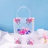 Bolsa de Compras Transparente de Plástico PP Mate Bolsa de Regalo de Compromiso de Gama Alta Empaque de Regalo de Cumpleaños de Bebé Bolsa de Regalo