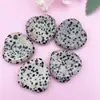 Piedra de masaje con forma de corazón de ágata de cristal natural transfronteriza de 30 mm, piedra con forma de corazón para aliviar la preocupación, piedra de masaje para el pulgar con forma de corazón al por mayor