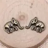 20x16x4mm 2.7g Colgantes de aleación multicolor para manualidades DIY, producto popular transfronterizo, venta al por mayor desde el fabricante, colgante de elefante
