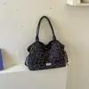 Bolso tote de nicho retro con estampado de leopardo, bolso grande de mujer, nuevo modelo de otoño 2026, bolso de hombro de alta gama para el trabajo