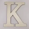 Letras Decorativas de Pared 12 pulgadas Letras de Madera Grandes E Letras en Blanco sin Terminar Letras de Madera DIY Hogar Fiesta