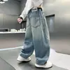 Ropa para niños para niños, pantalones vaqueros de primavera y otoño, nuevos pantalones largos casuales 2026 para niños mayores, ropa de primavera elegante y moderna para niños