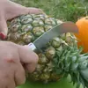 Faca de Abacaxi de Madeira em Atacado Faca de Abacaxi Curva Loja de 1 Real Loja de 2 Reais Fornecimento