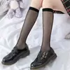 Medias de Rejilla, Calcetines hasta la Pantorrilla, Medias de Rejilla Coreanas, Calcetines de Malla hasta Media Pantorrilla, Calcetines Cortos de Rejilla Harajuku, Calcetines Cortos de Malla Estilo Japonés