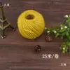 Cuerda de Cáñamo de Color de 2 mm para Etiquetar Cuerda para Fotos Hecha a Mano Decoración de Pared para Entorno Fotográfico Uso DIY Decoración Hecha a Mano Cuerda de Cáñamo Tejida